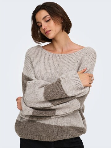 JDY Pullover 'JDYDINEA' in Braun