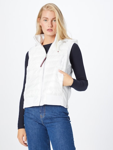 TOMMY HILFIGER Bodywarmer 'Sorona' in Wit: voorkant