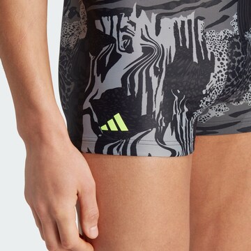 Maillot de bain de sport 'Performance Graphic' ADIDAS PERFORMANCE en gris