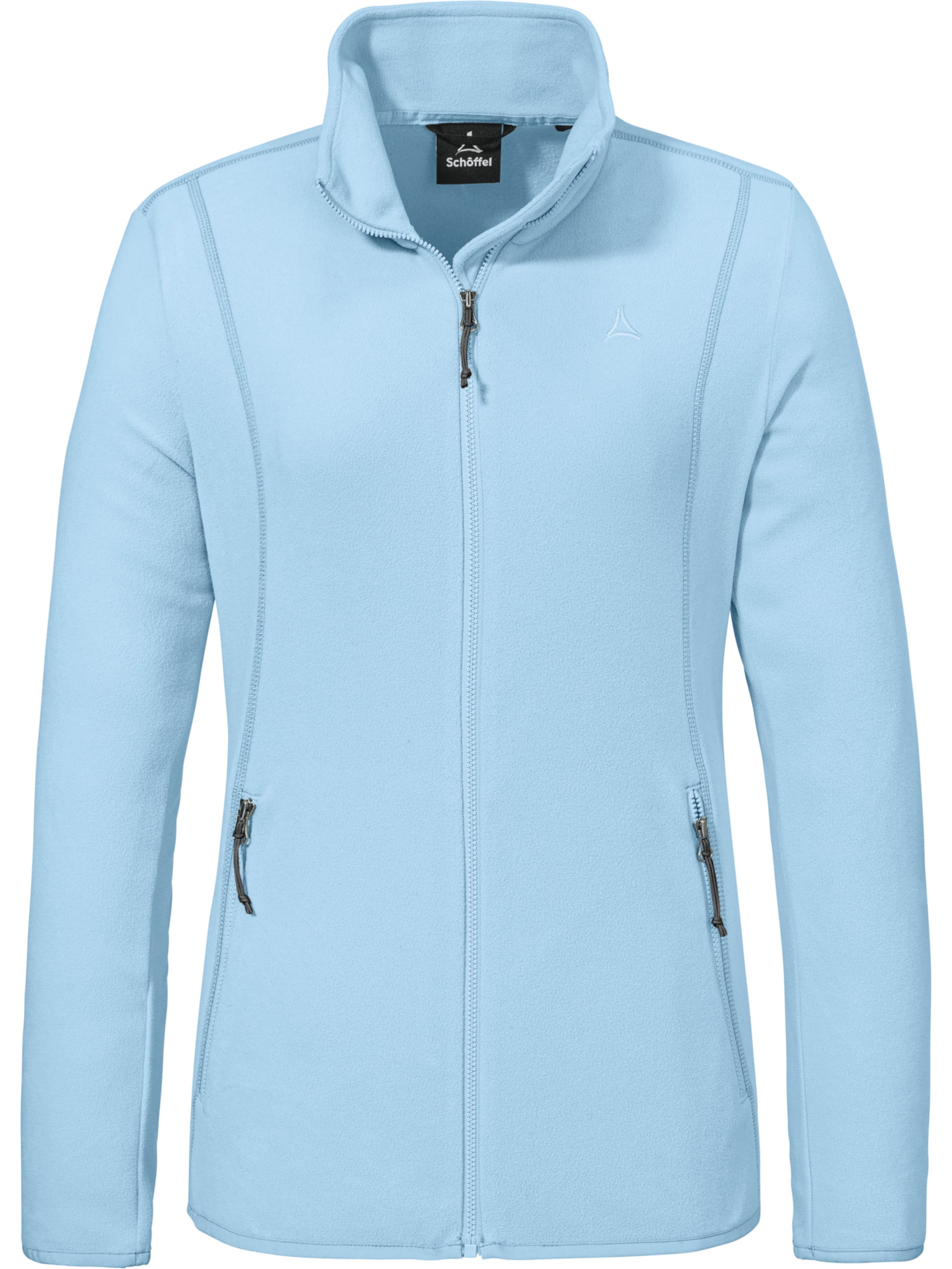 Schöffel Functionele fleece jas 'Ash' in Blauw: voorkant
