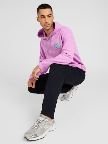 QUIKSILVER Sweatshirt 'APOG HERITAGE' in Purple