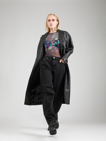Calvin Klein Jeans Широка кройка Дънки в черно
