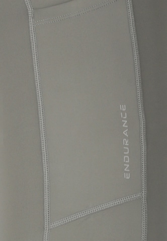 ENDURANCE Skinny Sportbroek 'Strong' in Groen