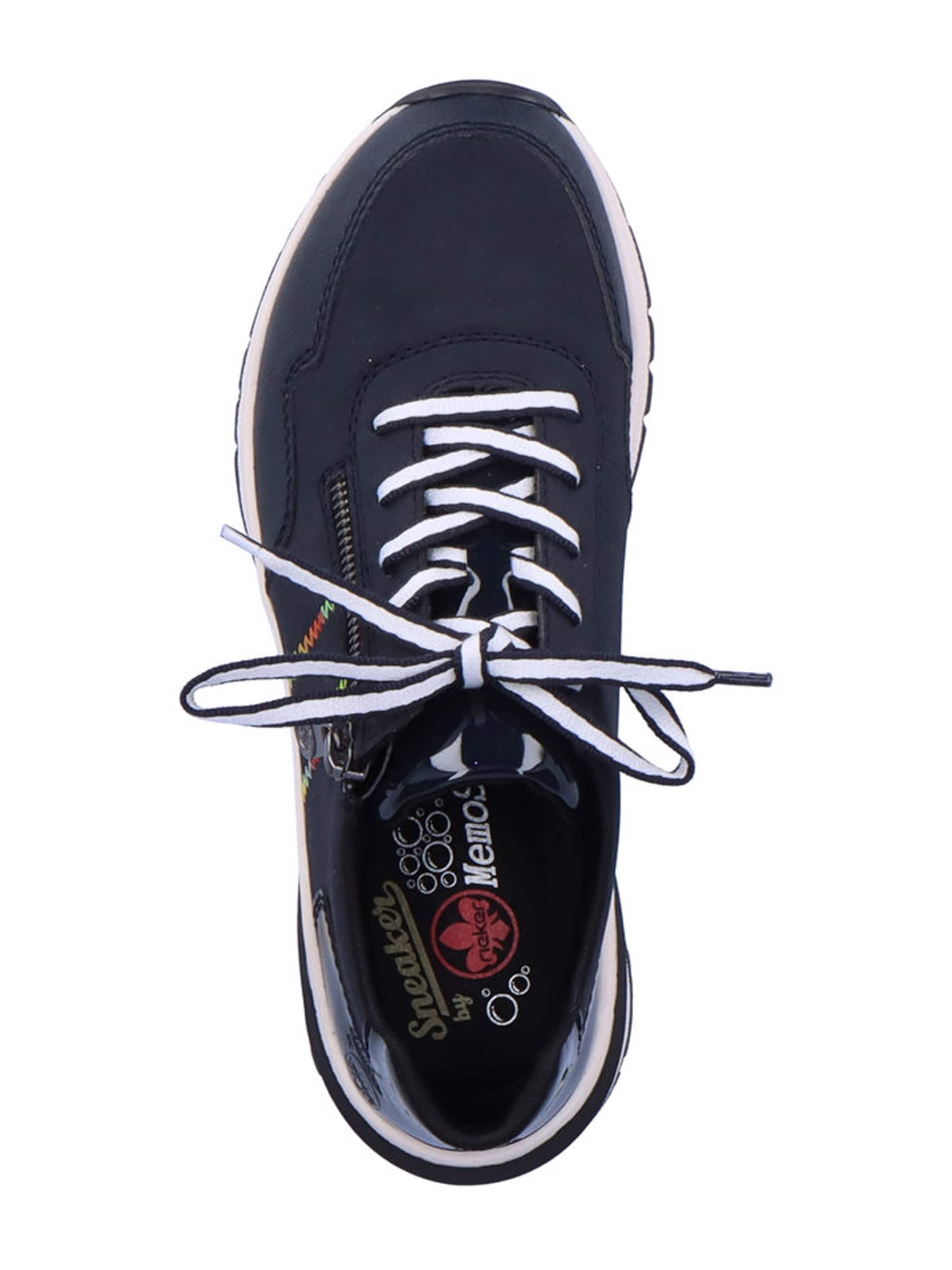 Baskets basses Rieker en bleu