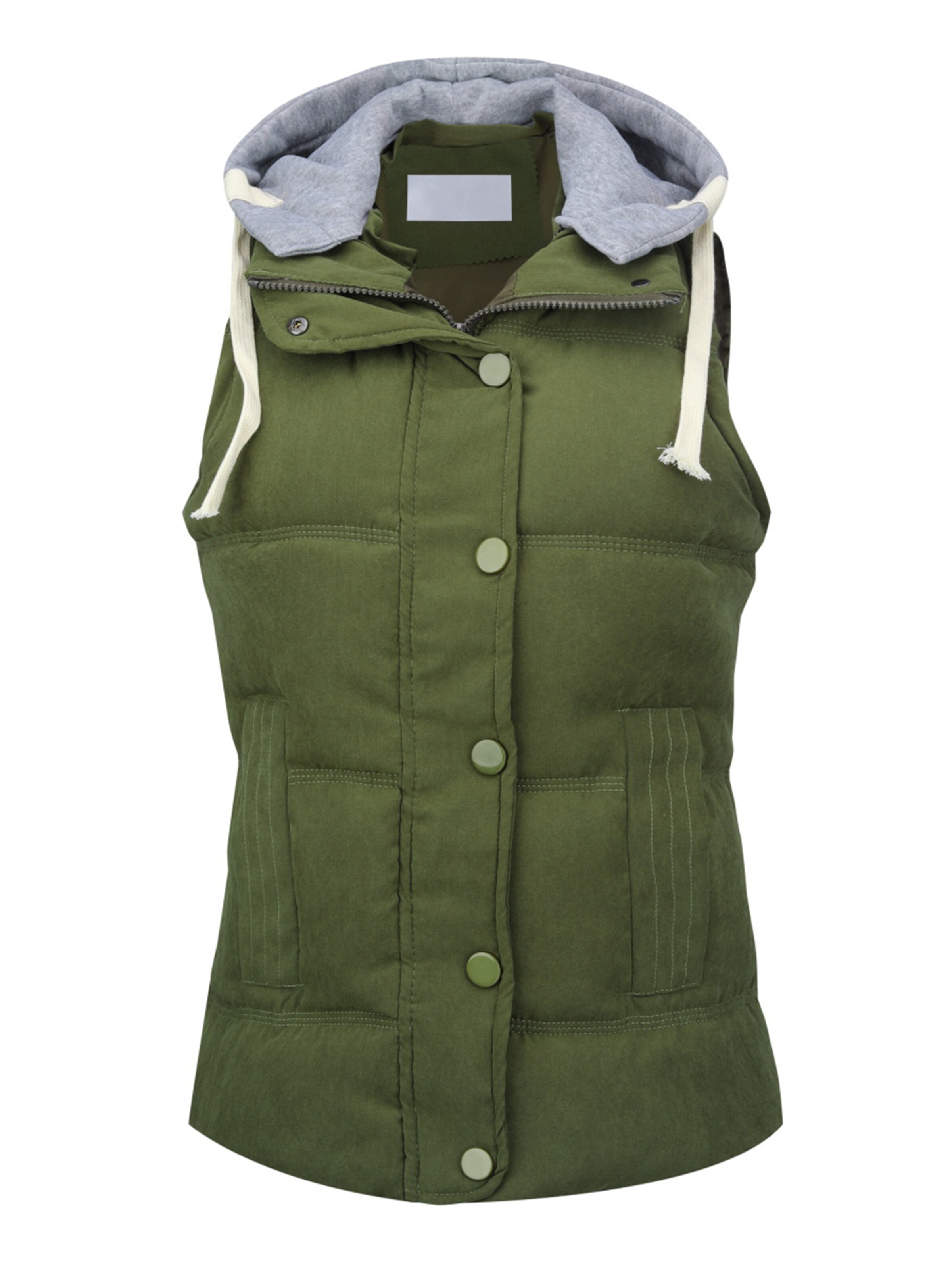 Youthup Vest in Green: front