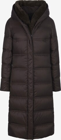 Basler Winter Coat in Brown: front