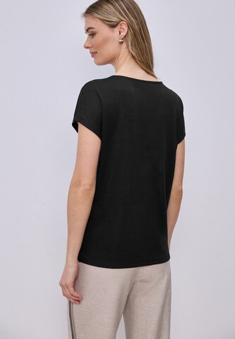 STREET ONE Shirt in Black