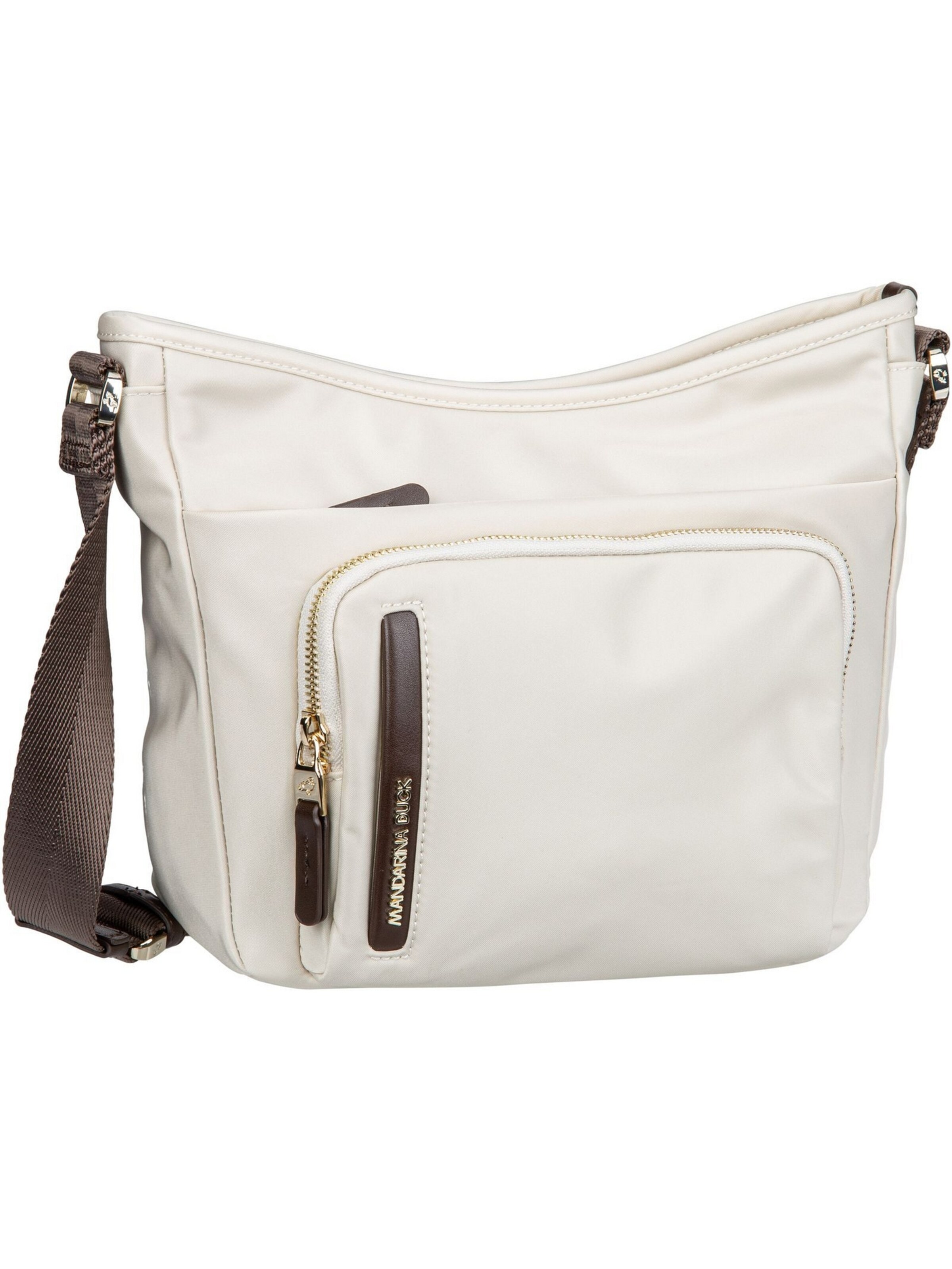 MANDARINA DUCK Crossbody Bag 'Hunter' in Beige: front