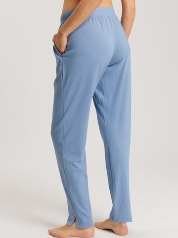 Hanro Pyjamahose ' Sleep & Lounge ' in Blau