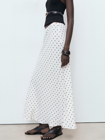 MANGO Skirt 'KENDAL' in White: front