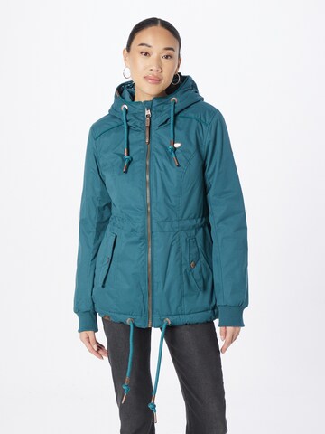 Ragwear Between-Seasons Parka 'DANKA' in Green: front