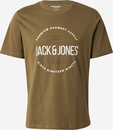 JACK & JONES T-Shirt 'JPRBLAASTON' in Grün: Vorderseite