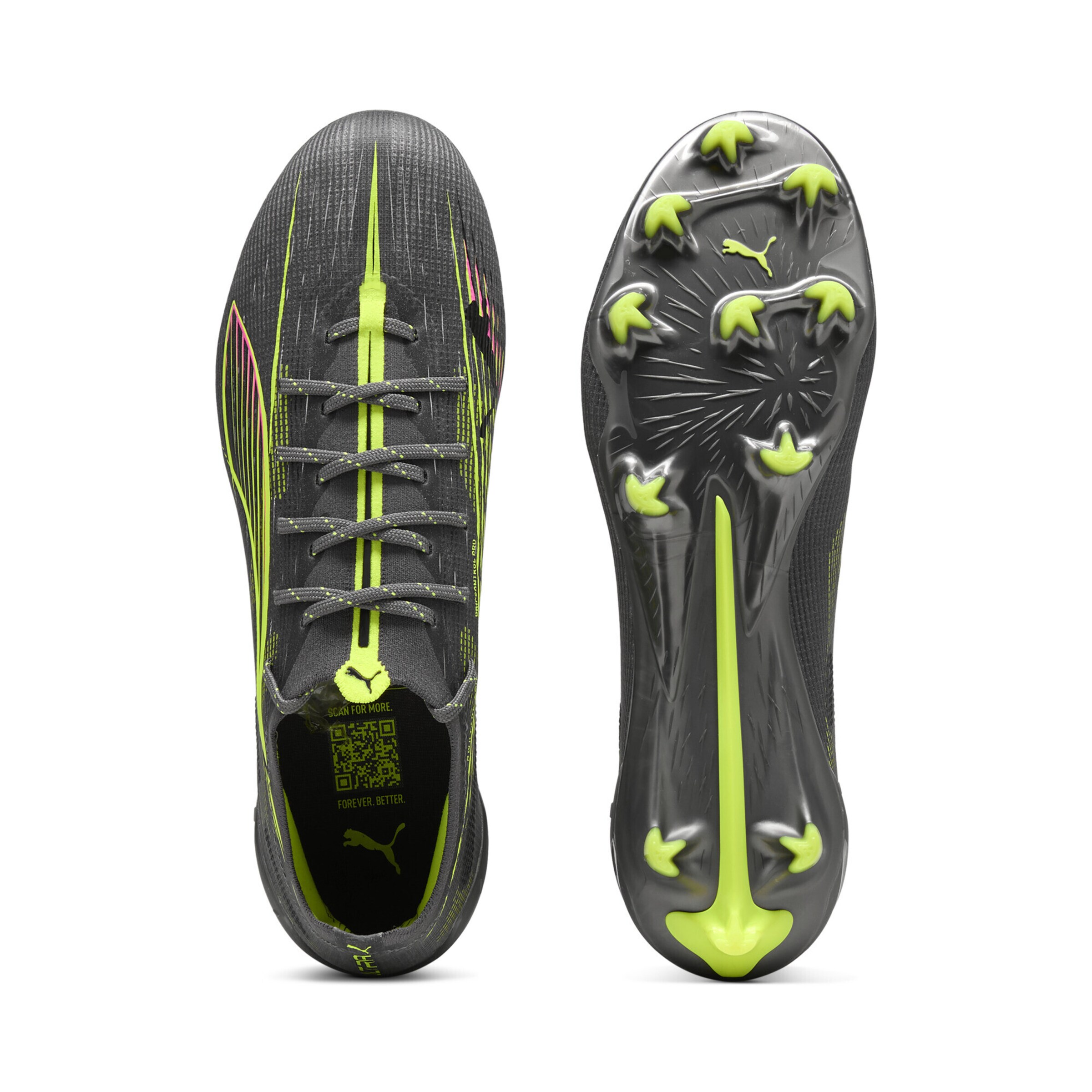 Chaussure de foot 'Ultra 5 Ultimate' PUMA en gris