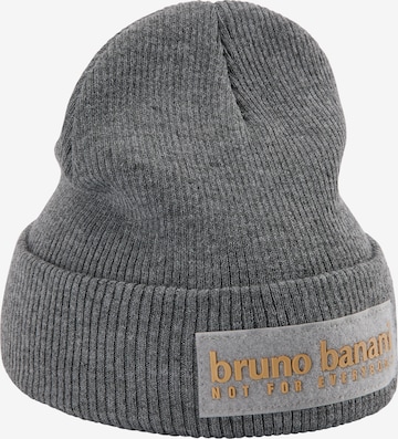 BRUNO BANANI Beanie in Grey: front