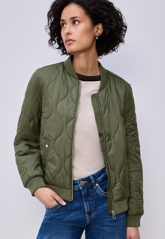 STREET ONE Between-Season Jacket in Green: front
