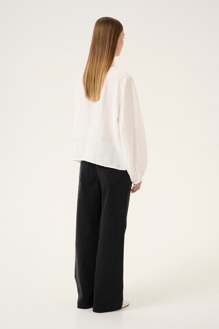 KAREN BY SIMONSEN Bluse 'Thornhild' i hvid