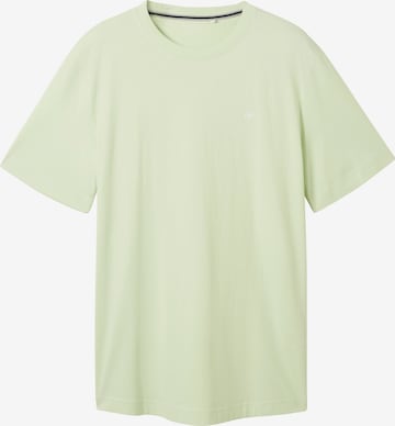 T-Shirt TOM TAILOR en vert : devant