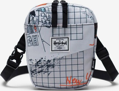 Herschel Skuldertaske 'Cruz' i grå / orange / sort, Produktvisning
