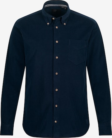 JP1880 Regular fit Button Up Shirt in Blue: front