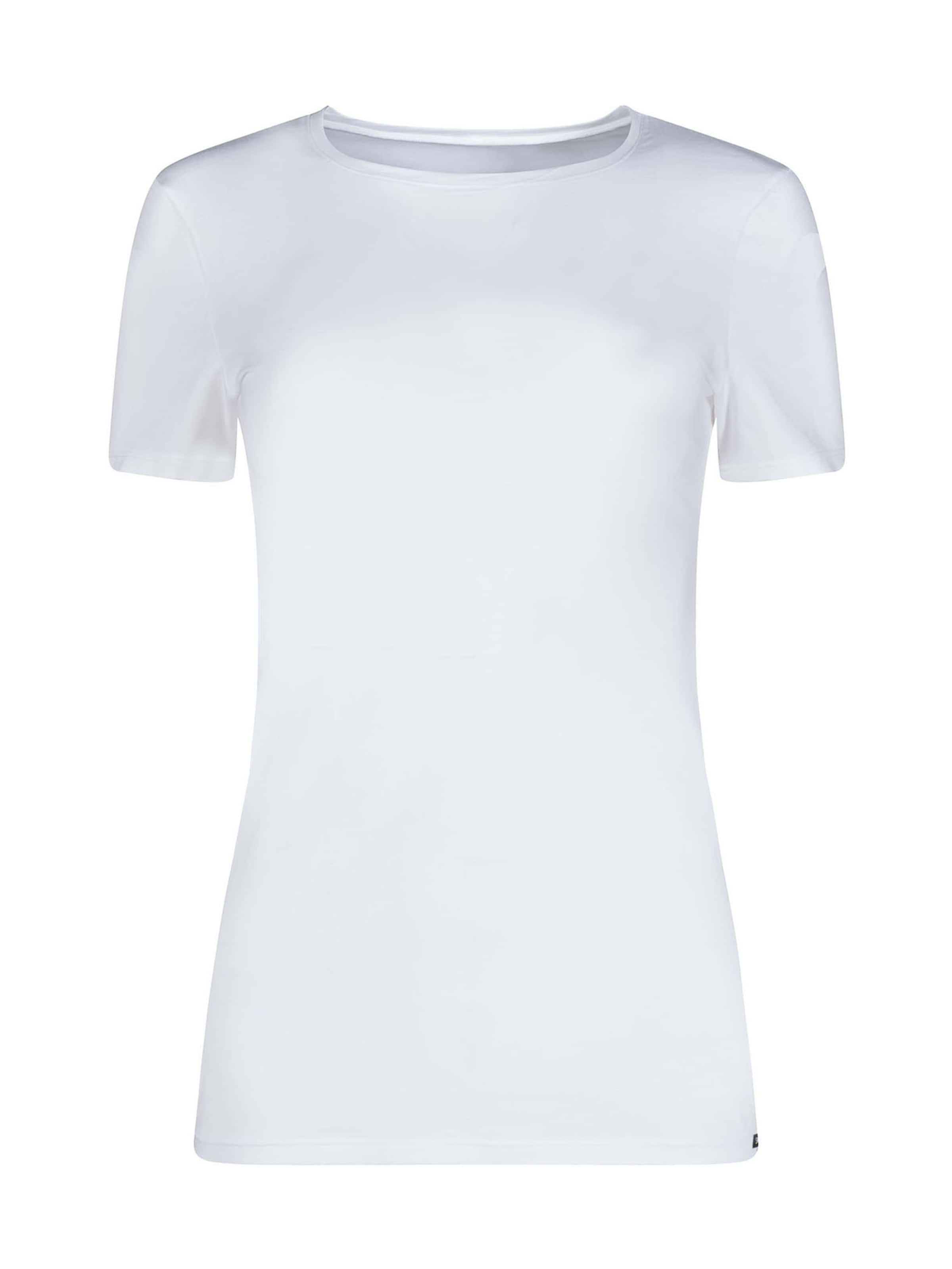 T-shirt ' Cotton Essentials ' Skiny en blanc : devant