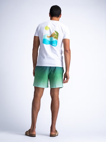 Petrol Industries Swim Trunks 'Seaspire' in Green