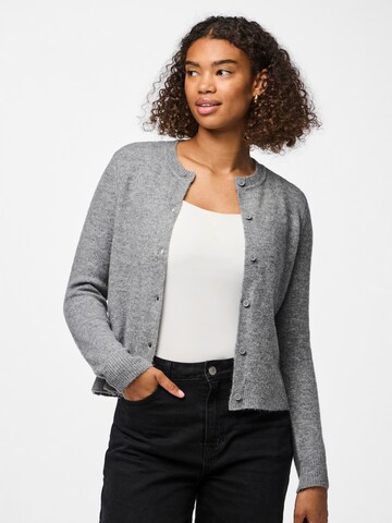 PIECES - Cárdigan en gris: frente