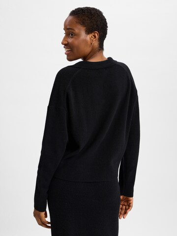 Marie Lund Pullover in Schwarz