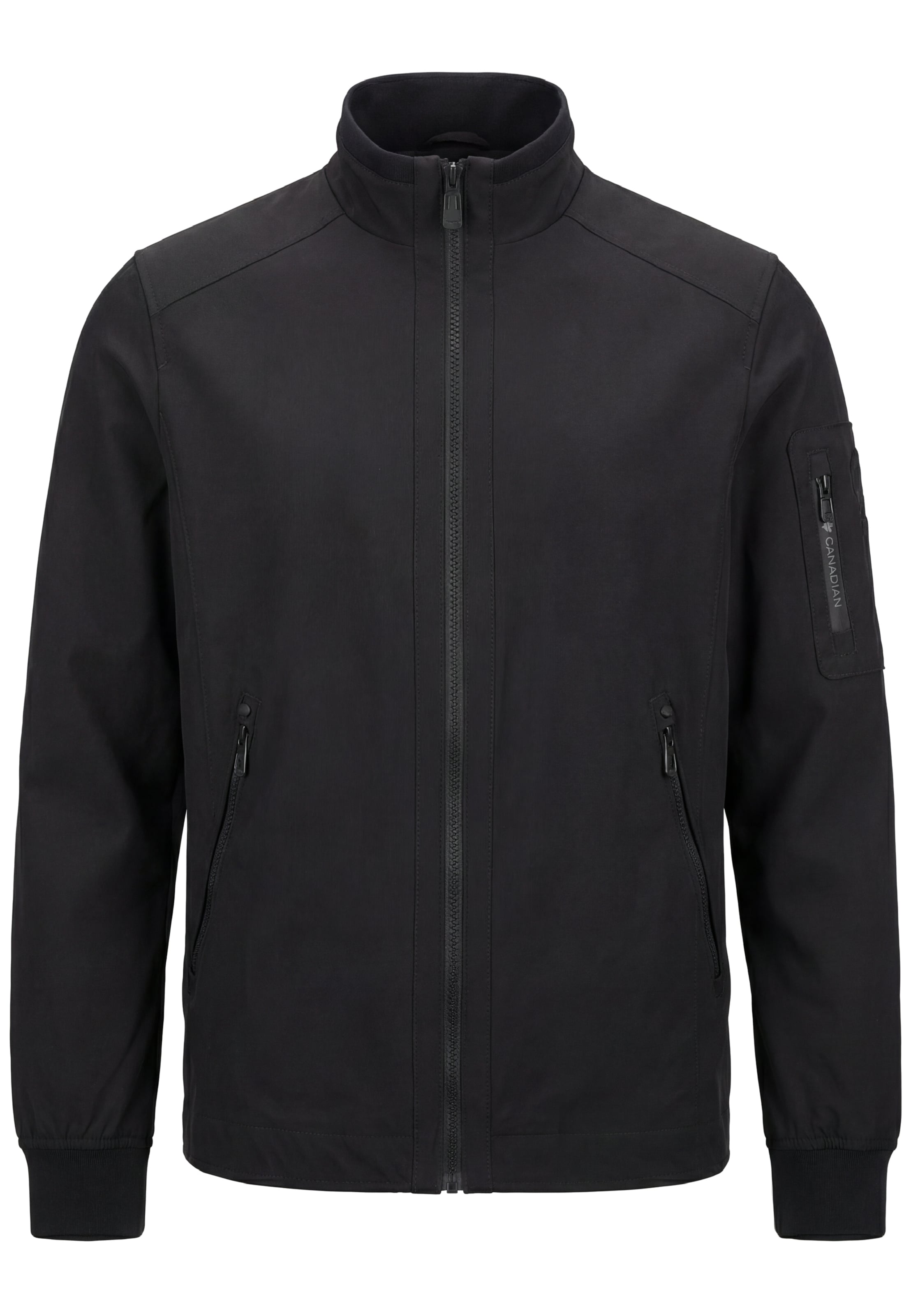 NEW CANADIAN Between-Season Jacket in Black: front
