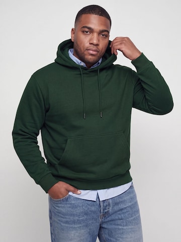 Jack & Jones Plus Sweatshirt 'JJEBRADLEY' in Grün