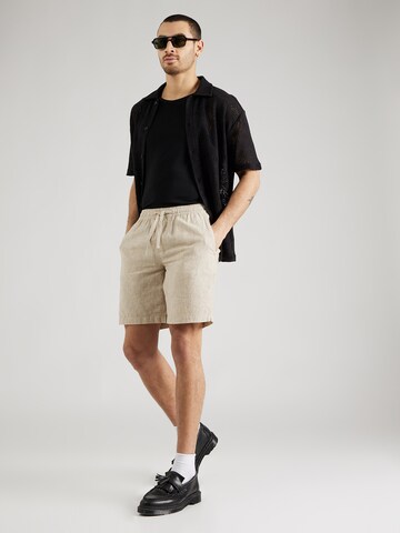 INDICODE JEANS Regular Shorts 'Wallis' in Braun