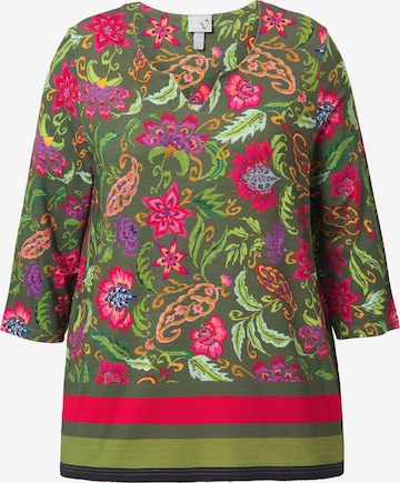 Ulla Popken Shirt in Green: front