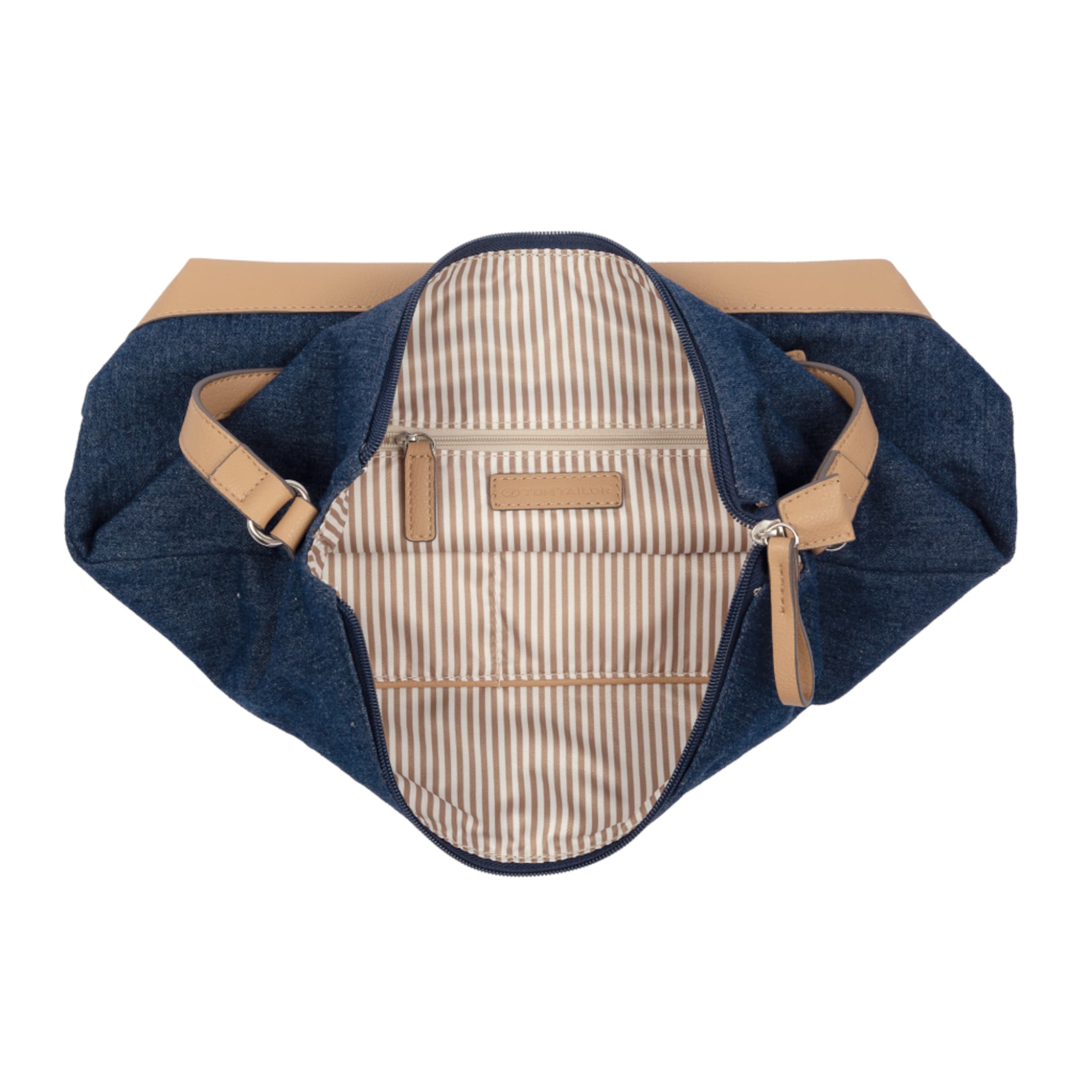 TOM TAILOR Shopper 'Gilda' in Blauw