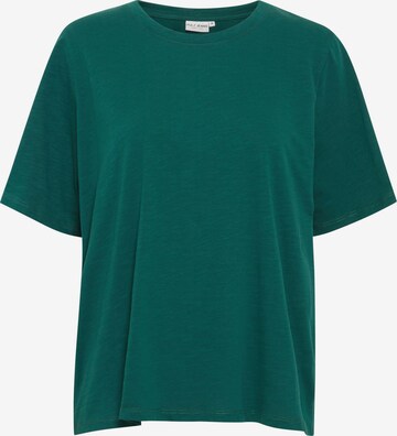 PULZ Jeans Shirt in Green: front