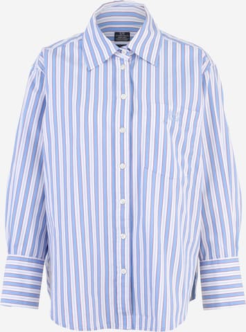 Chemisier Gap Petite en bleu : devant
