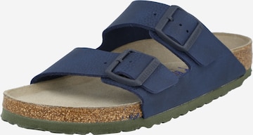 BIRKENSTOCK Mule 'Arizona' in Blue: front