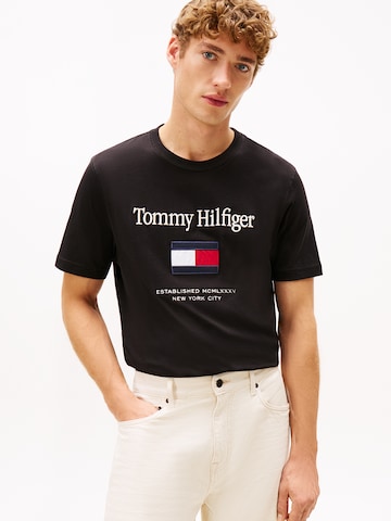 TOMMY HILFIGER Shirt in Black: front