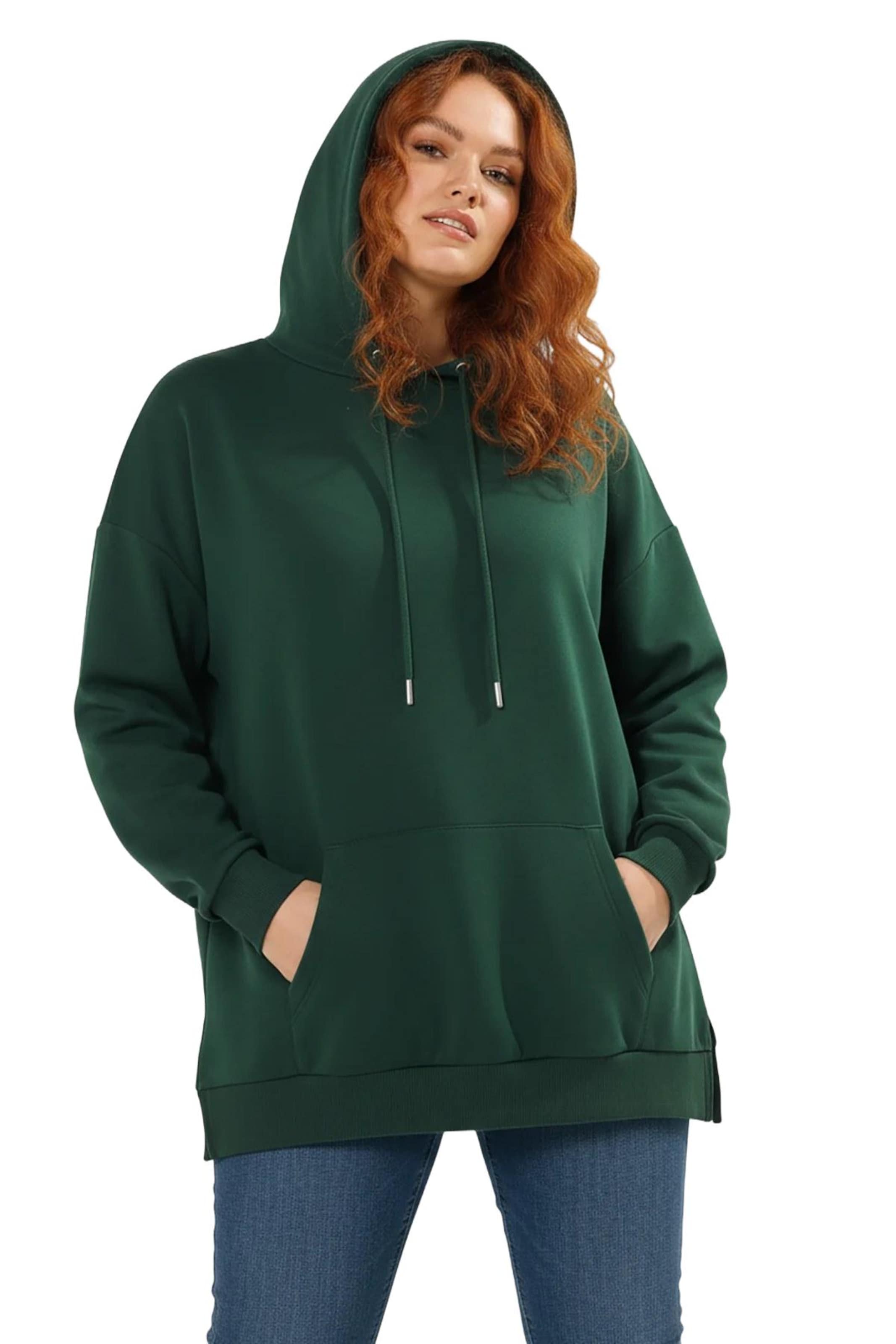 Sweat-shirt Shape Of You en vert : devant