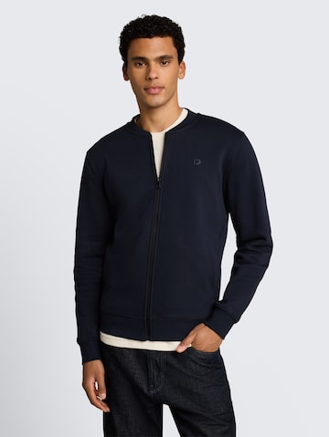 Veste de survêtement TOM TAILOR DENIM en bleu : devant