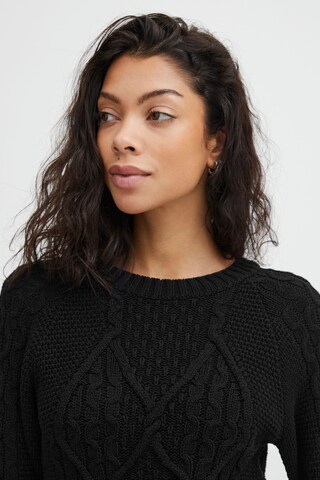 Pull-over 'Olgi' b.young en noir