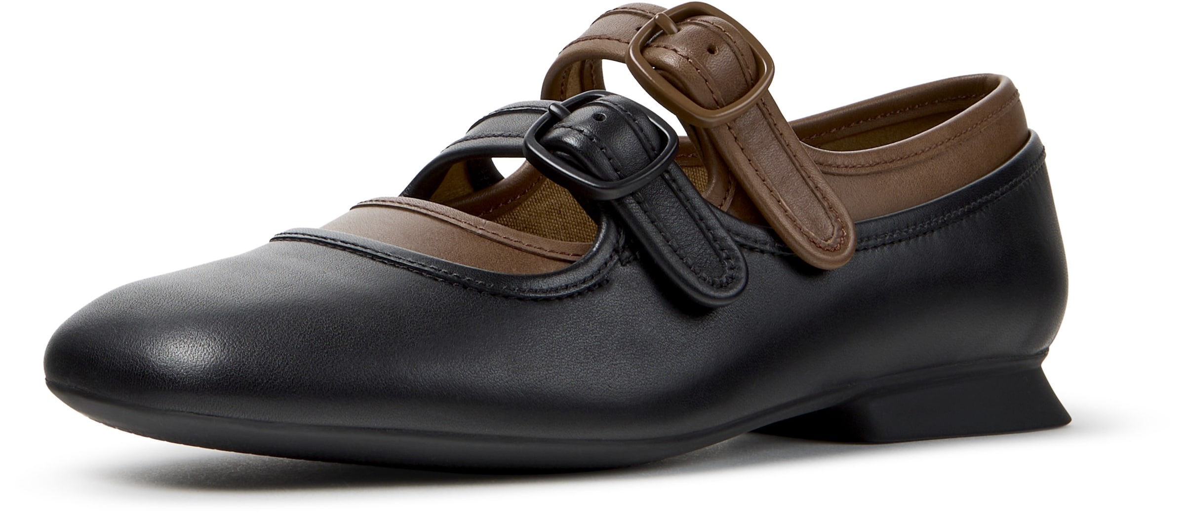 Ballerines à lanières 'Casi Myra' CAMPER en noir : devant