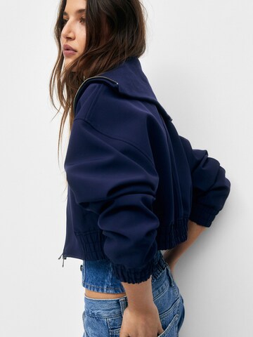 Pull&Bear Between-Season Jacket in Blue