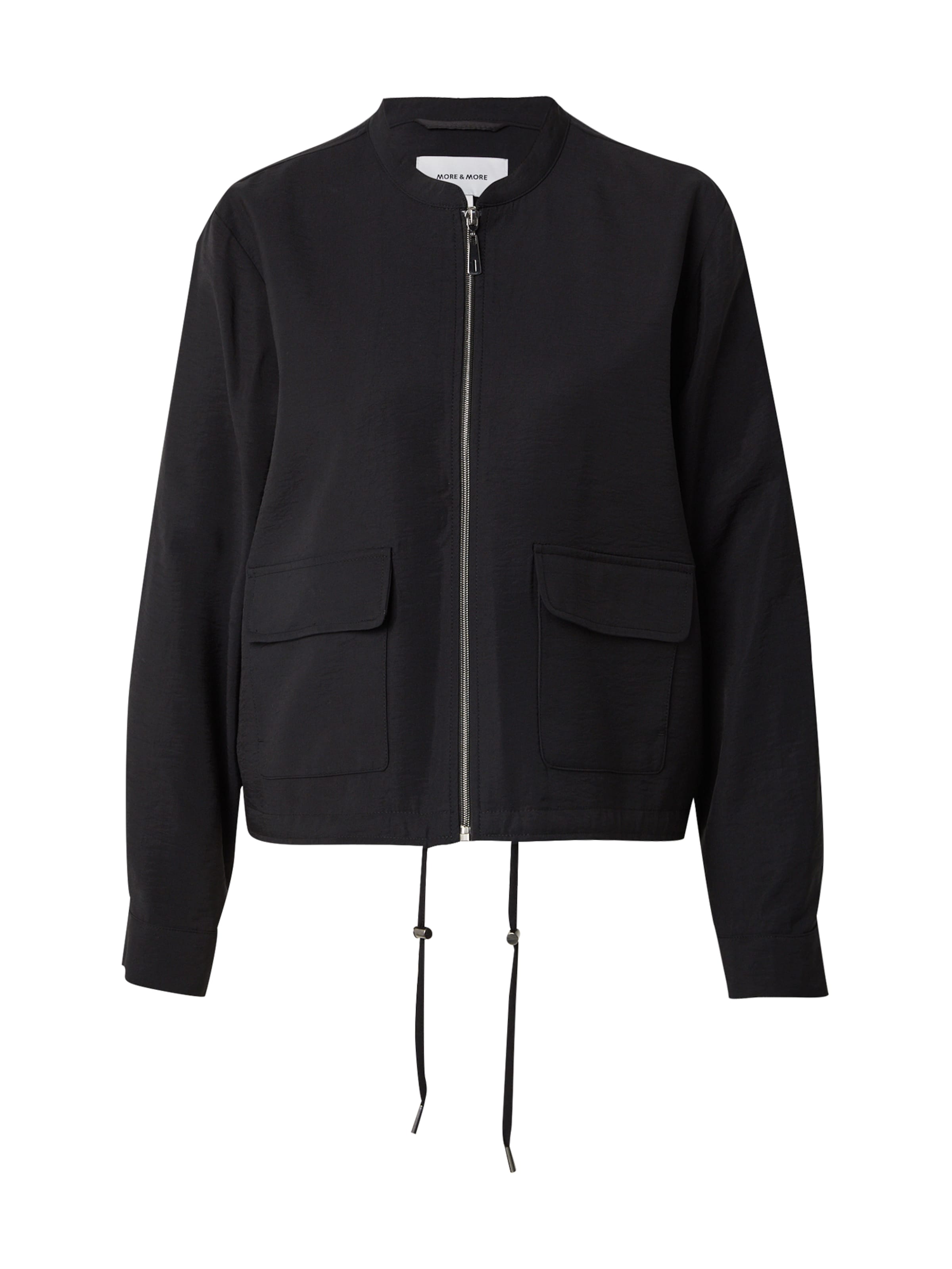MORE & MORE Kevad-sügisjope, värv must: eest vaates