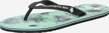 QUIKSILVER T-Bar Sandals 'MOLOKAI' in Black: front