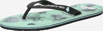 Infradito 'MOLOKAI' di QUIKSILVER in nero: frontale