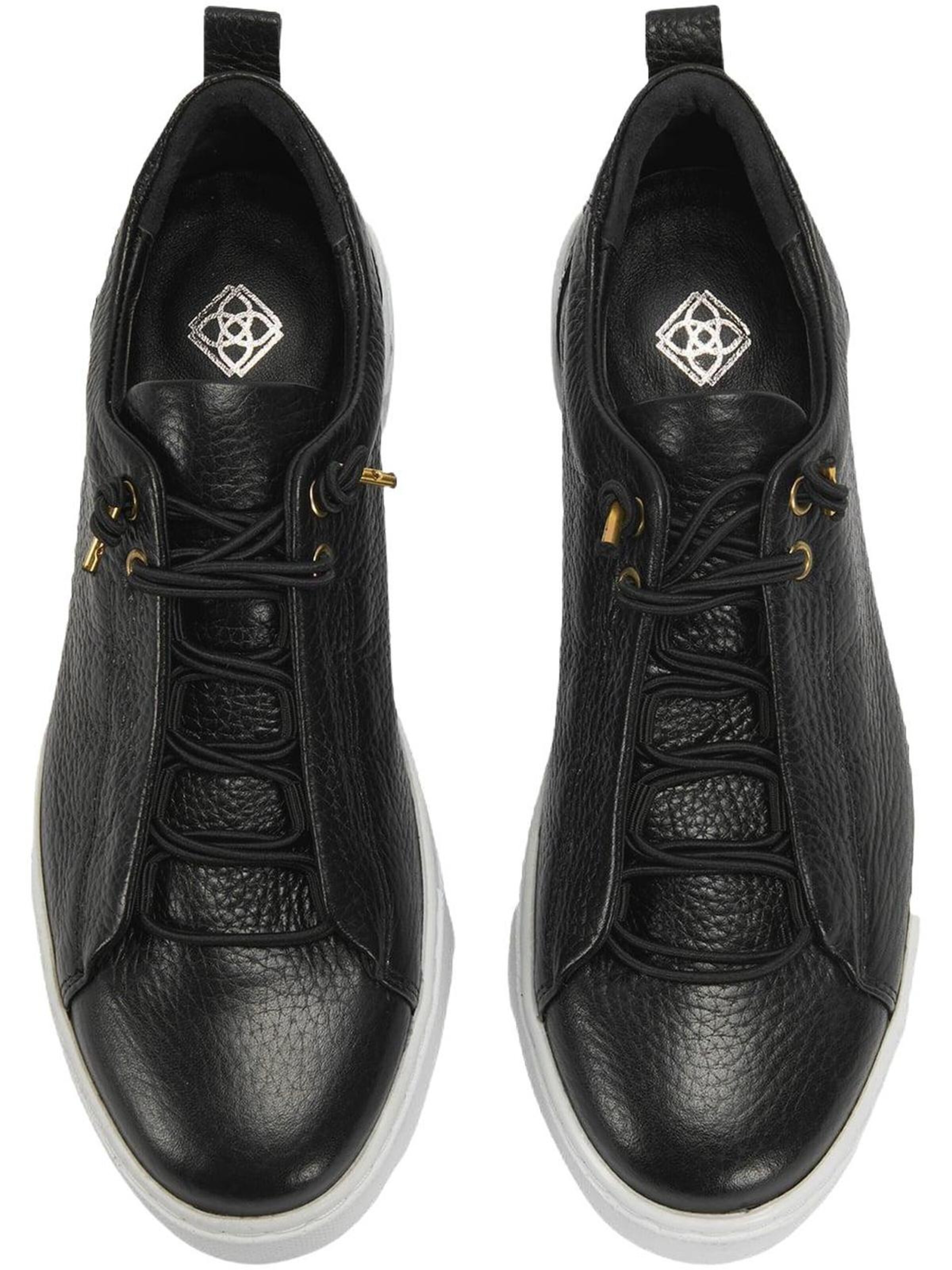 Desa Sneakers laag 'Beleg' in Zwart