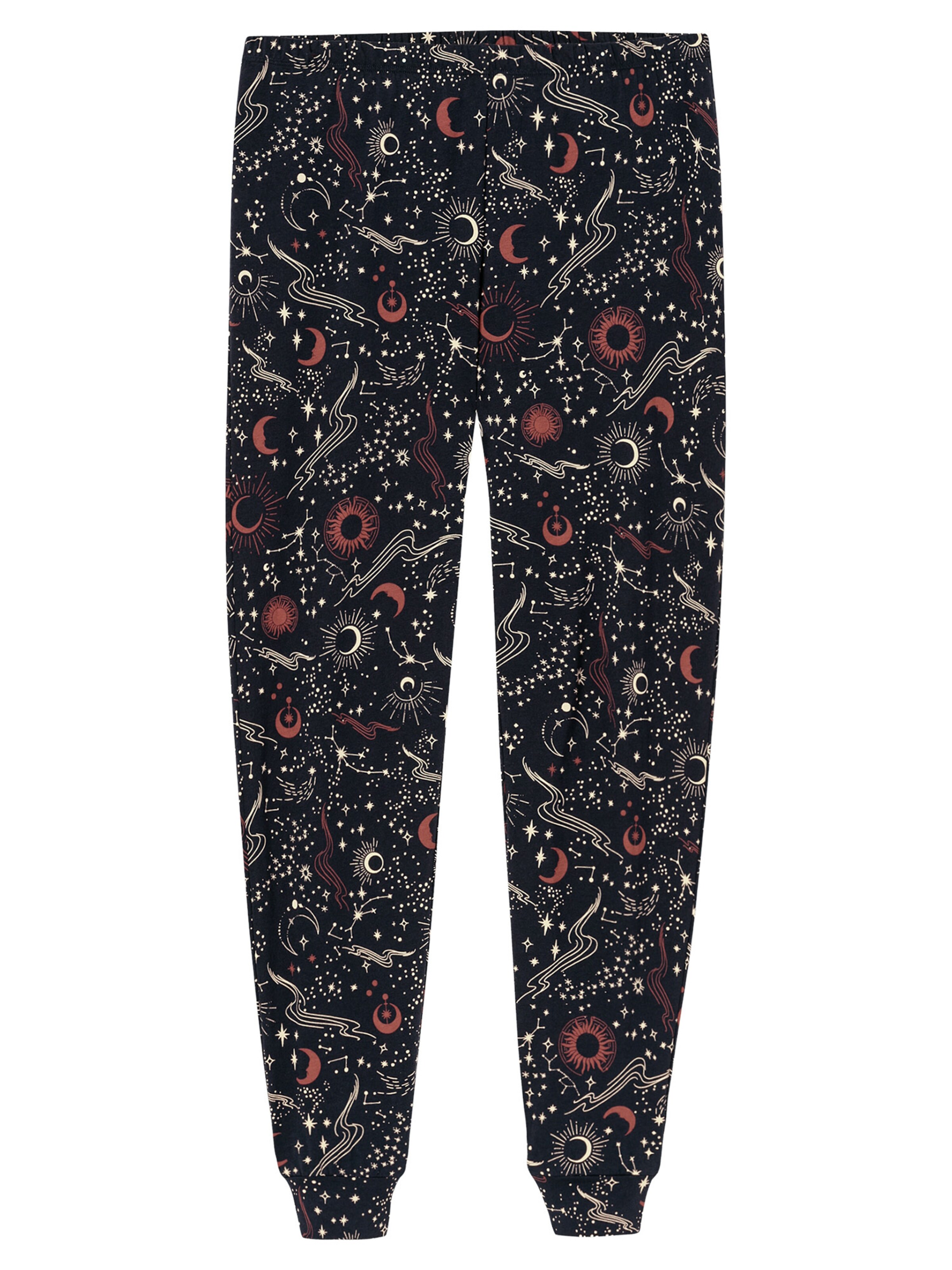 SCHIESSER Pajamas long ' Family ' in Blue