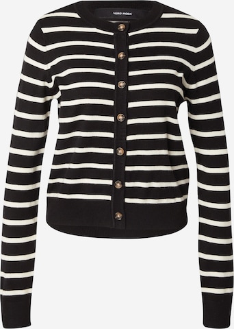 juoda VERO MODA Kardiganas 'VMSABA': priekis