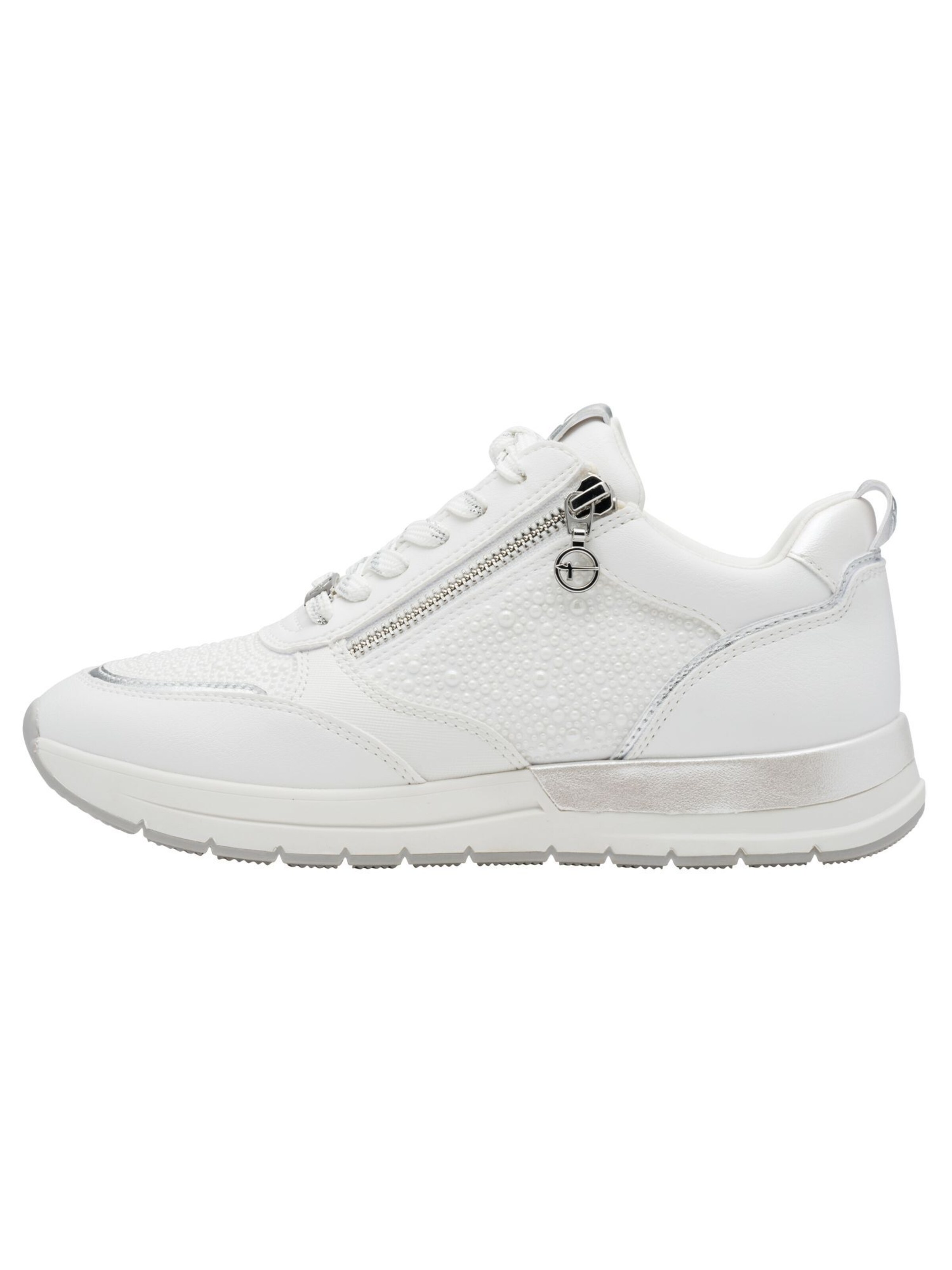 Tamaris Platform trainers in White