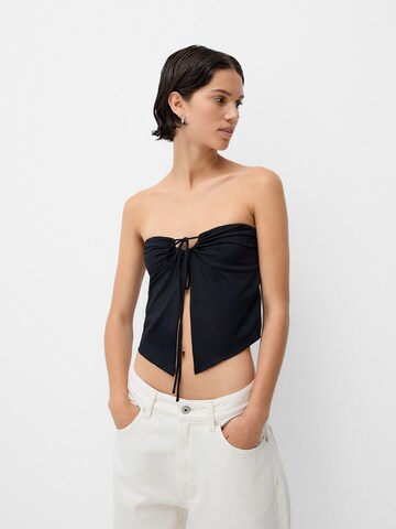 Bershka Topp i svart: framsida