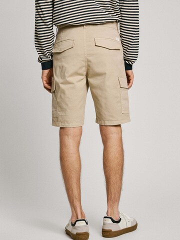 Pepe Jeans Regular Cargobroek in Beige